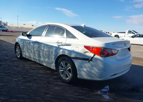 2012 Hyundai Sonata Gls из США, поврежденный, VIN 5NPEB4AC9CH463584